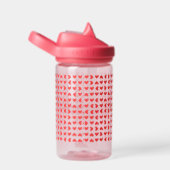 Rode harten waterfles (Rechts)