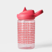 Rode harten waterfles (Links)