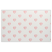 Rode hartenpatroon, Schattig, Liefde Stof (Fat Quarter)