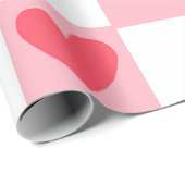 Rode Hartjes Inpakpapier (Rol Hoek)