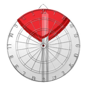 rode hartslag dartbord