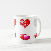 Rode hartslag Mok (Voorkant rechts)