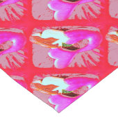 rode hartstaartzeemeerlingen korte tafelloper (Hoek)