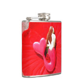 rode hartstaartzeemeermin heupfles (Rechts)