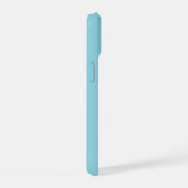 rode hartvorm kleurrijke achtergrond gepersonalise iPhone 15 case (Rechterkant)