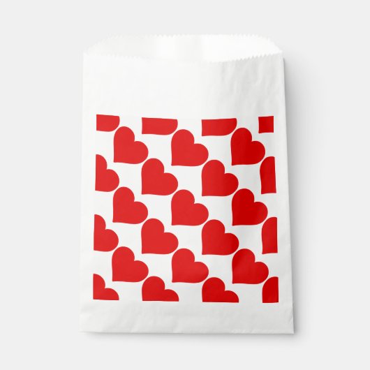 Rode Hartvorm Liefde Klassiek Minimalisme Bedankzakje (Voorkant)
