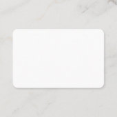 Rode hartvormige textuurpatroon aangepaste tekst visitekaartje (Achterkant)