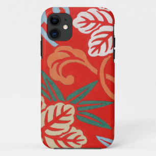 Rode Hawaïaanse Japanse Kimono Case-Mate iPhone Case