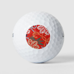 Rode Hawaïaanse Japanse Kimono Golfballen