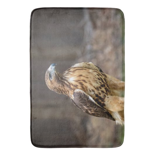 Rode hawk in de Hudson-vallei Badmat (Voorkant Verticaal)