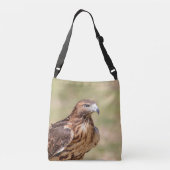 Rode hawk in de Hudson-vallei Crossbody Tas (Achterkant)