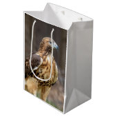 Rode hawk in de Hudson-vallei Medium Cadeauzakje (Voorkant Gekanteld)