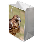 Rode hawk in de Hudson-vallei Medium Cadeauzakje (Achterkant Gekanteld)