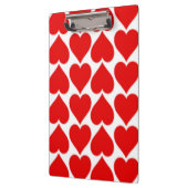 RODE HEART PATTERN KLEMBORD (Links)