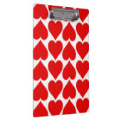 RODE HEART PATTERN KLEMBORD (Rechts)