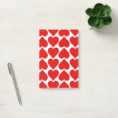 RODE HEART PATTERN POST-IT® NOTES (Kantoor)