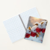 Rode heerlijke appels en een late sneeuw notitieboek (Binnen)
