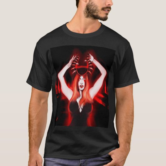 Rode heks t-shirt (Voorkant)