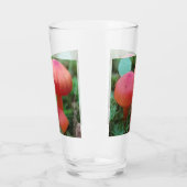 Rode Heldere Paddenstoelen op Bos Floor Glas (Links)