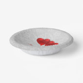 Rode hemdballonnen bruiloft papieren kommen (Gebogen)