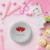 Rode hemdballonnen bruiloft papieren kommen (Feest)