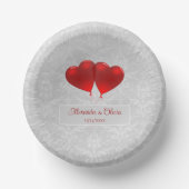 Rode hemdballonnen bruiloft papieren kommen (Voorkant)