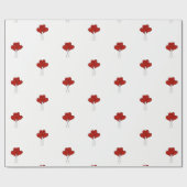 Rode hemdballonnen — Verpakkingspapier Cadeaupapier (Vlak)