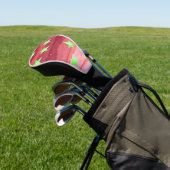 Rode hemel met sterren golfheadcover (Insitu)