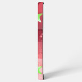 Rode hemel met sterren samsung galaxy hoesje (Linkerkant)
