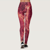 RODE HEMELSE ORKAAN VLIEGT HOOG LEGGINGS (Achterkant)