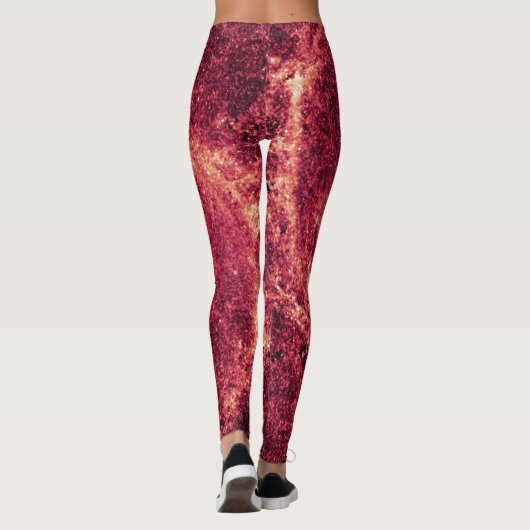 RODE HEMELSE ORKAAN VLIEGT HOOG LEGGINGS (Achterkant)
