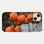 Rode herfst appels iPhone hoesje (Achterkant horizontaal)