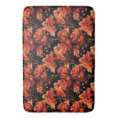 Rode Herfst esdoorn naadloze patroonafbeelding Badmat (Voorkant Verticaal)