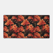 Rode Herfst esdoorn naadloze patroonafbeelding Bureaumat (Voorkant)