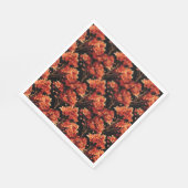 Rode Herfst esdoorn naadloze patroonafbeelding Servet (Hoek)