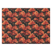 Rode Herfst esdoorn naadloze patroonafbeelding Tafelkleed (Voorkant (Horizontaal))