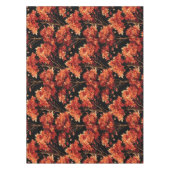 Rode Herfst esdoorn naadloze patroonafbeelding Tafelkleed (Voorkant)