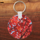 Rode Herfst Sleutelhanger (Voorkant)