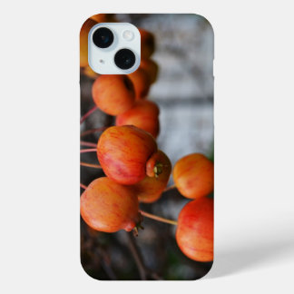 Rode herfstappels iPhone 15 mini hoesje