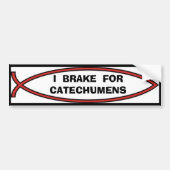 RODE HERRING BUMPERSTICKER (Voorkant)