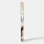 Rode herten in het bos monogrammed Case-Mate iPhone case (Achterkant / Links)