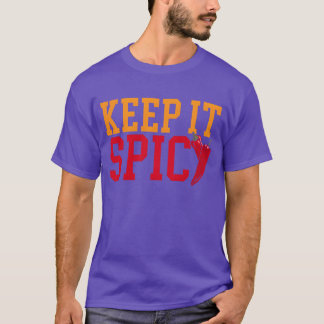 Rode Hete Chili Smaak Mexicaanse Specerij Pittig E T-shirt