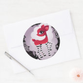 Rode Hete Deerie Stickers (Envelop)