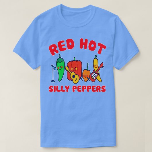 Rode Hete Gekke Peppers TShirt ltsp (Design voorkant)