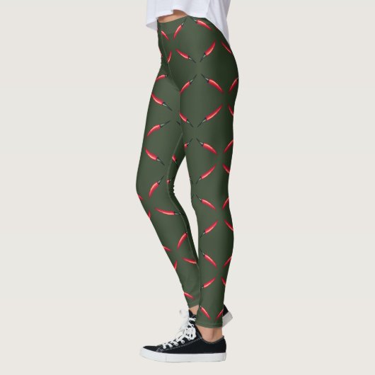 Rode hete paprika's leggings (Links)