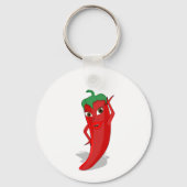 Rode Hete Peper Diva Sleutelhanger (Achterkant)