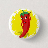 Rode Hete Peper Diva Verf Splatter