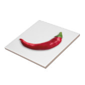 Rode hete peper tegeltje (Zijkant)