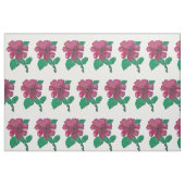 rode hibiscus bloem stof (Fat Quarter)