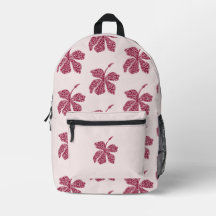 Rode Hibiscus Bloemmotief 